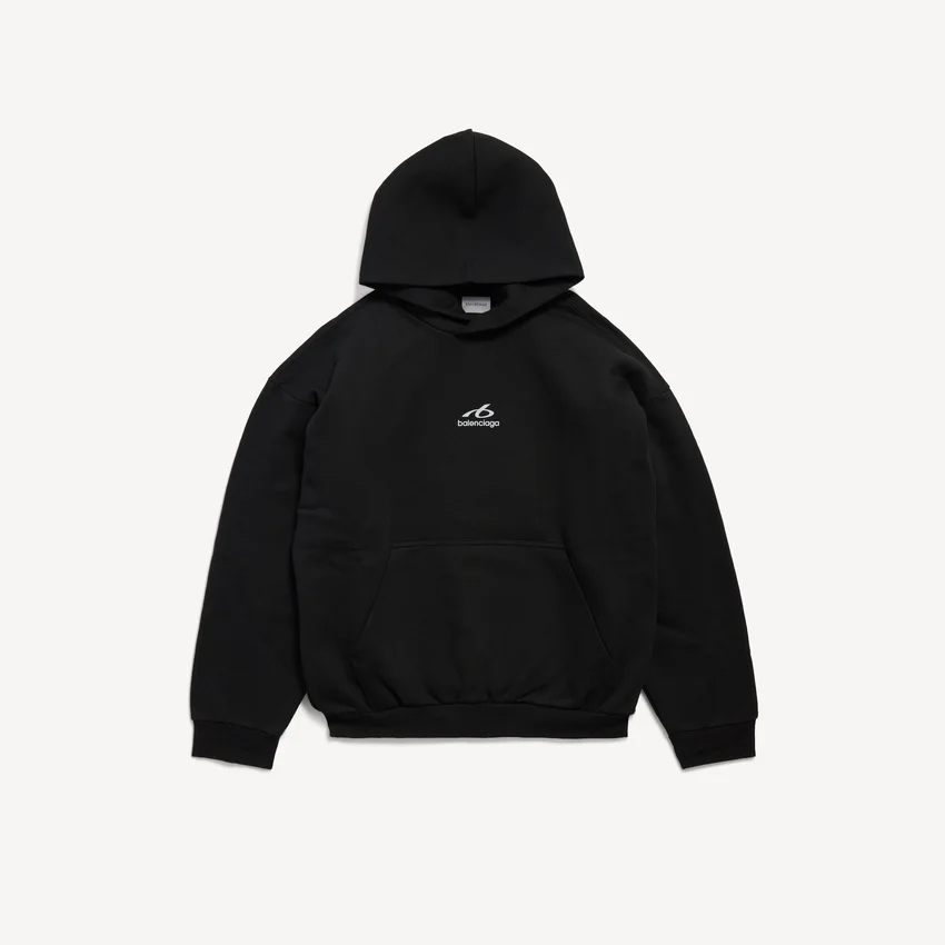 Men’s bodies medium fit hoodie in black Men’s bodies medium fit hoodie in black