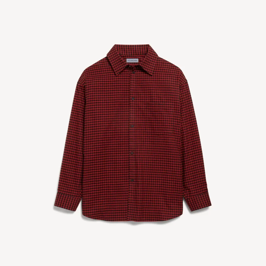 Men’s overshirt in red Men’s overshirt in red