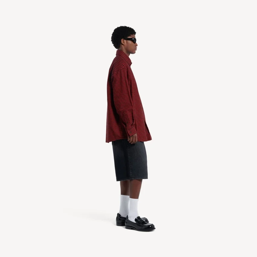 Men’s overshirt in red Men’s overshirt in red