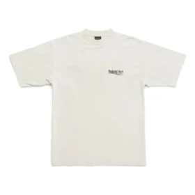 Political Campaign T-Shirt Large Fit “Beige” 641675TNVG59170 Political Campaign T-Shirt Large Fit “Beige” 641675TNVG59170