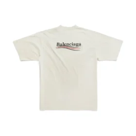 Political Campaign T-Shirt Large Fit “Beige” 641675TNVG59170 Political Campaign T-Shirt Large Fit “Beige” 641675TNVG59170
