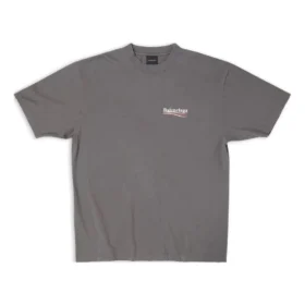 Political Campaign T-Shirt Large Fit “Grey” 641655TNVG51227 Political Campaign T-Shirt Large Fit “Grey” 641655TNVG51227
