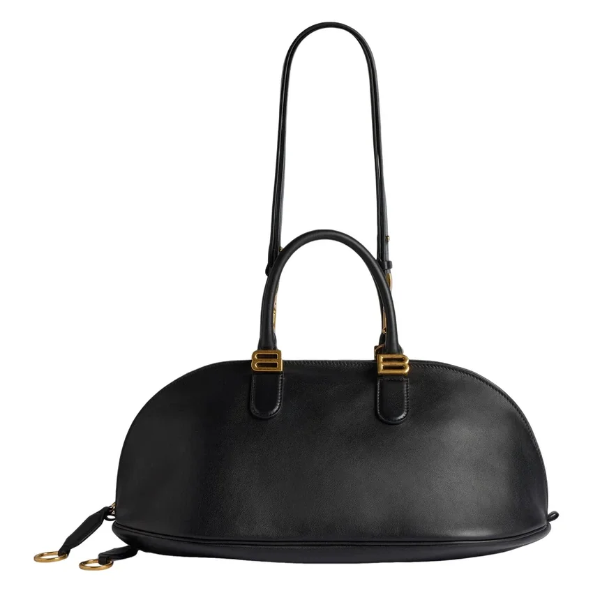 SS26 Bolero Bowling Bag Medium “Black” 8680742ACJS1000 SS26 Bolero Bowling Bag Medium “Black” 8680742ACJS1000