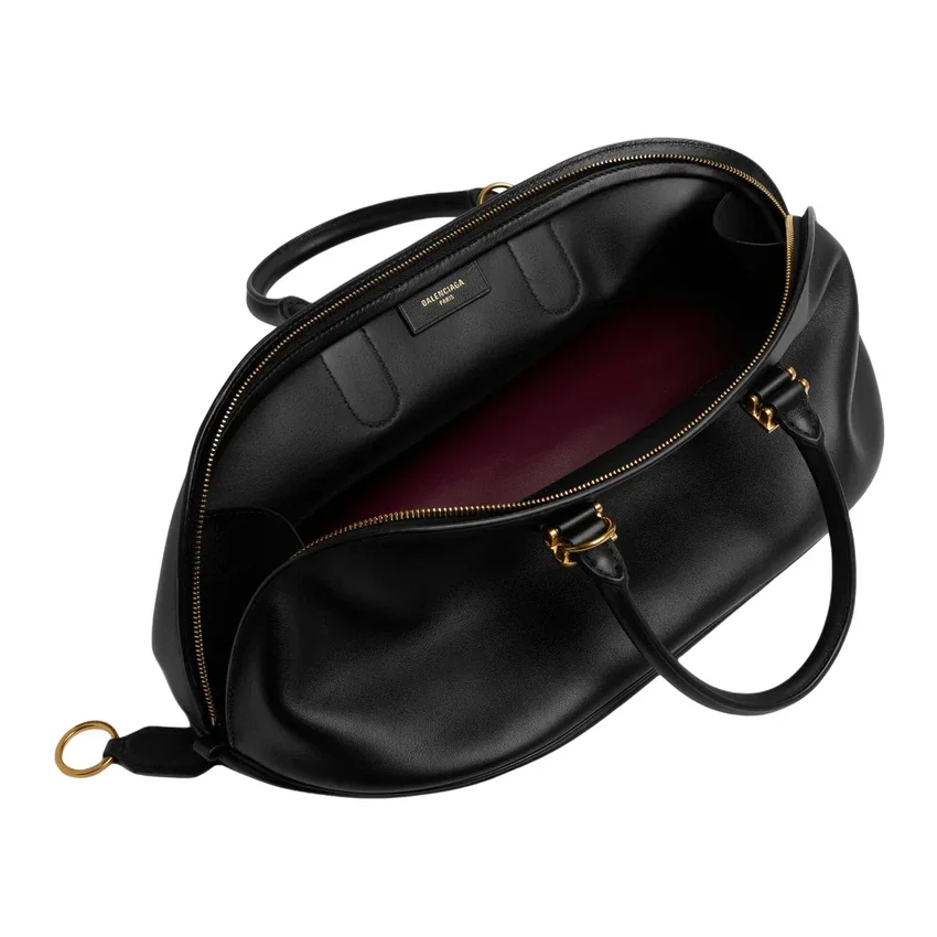SS26 Bolero Bowling Bag Medium “Black” 8680742ACJS1000 SS26 Bolero Bowling Bag Medium “Black” 8680742ACJS1000