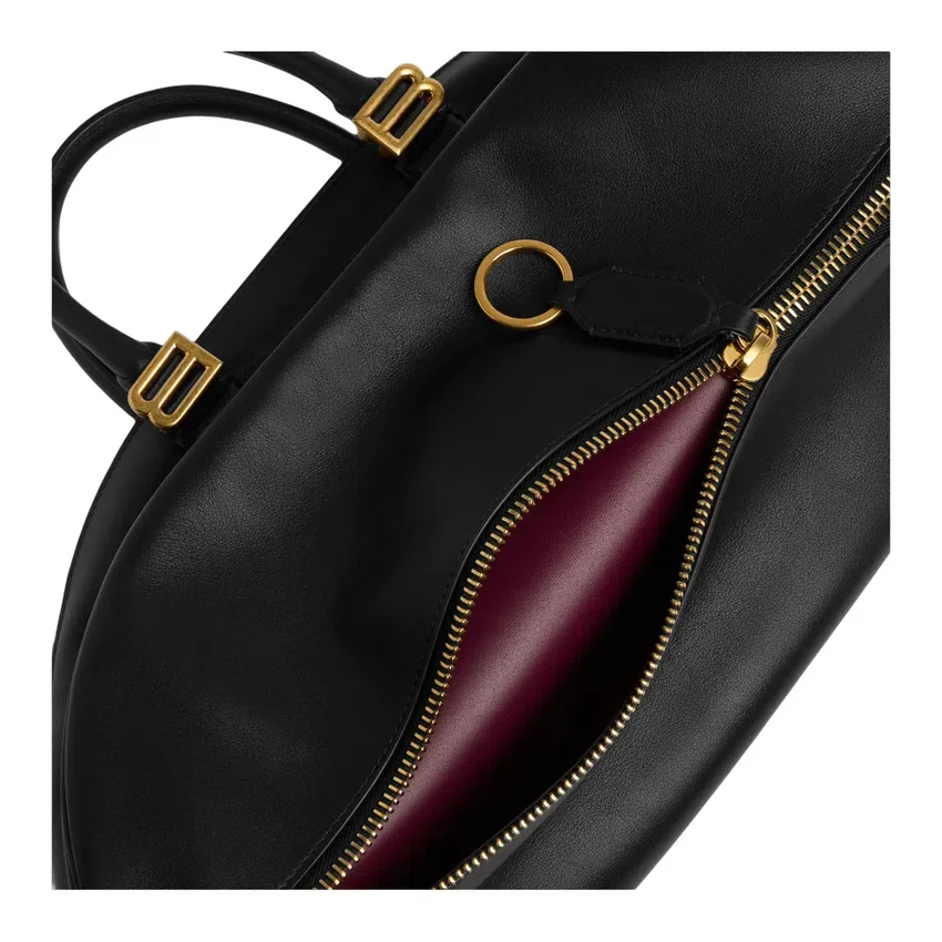 SS26 Bolero Bowling Bag Medium “Black” 8680742ACJS1000 SS26 Bolero Bowling Bag Medium “Black” 8680742ACJS1000