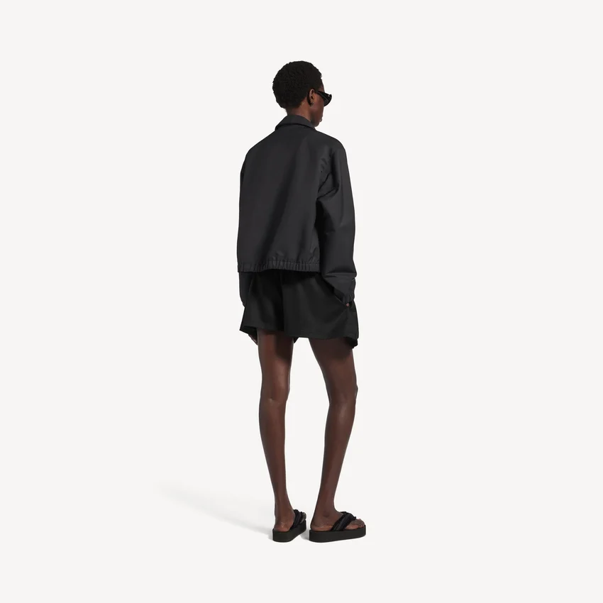 Women’s a-line boxer shorts in black Women’s a-line boxer shorts in black