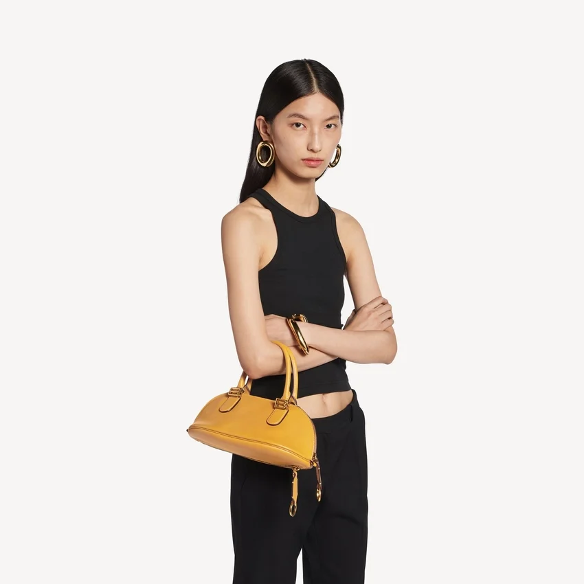 Women’s bolero bowling bag mini in curry Women’s bolero bowling bag mini in curry