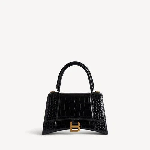 Women’s hourglass handbag small in black Women’s hourglass handbag small in black