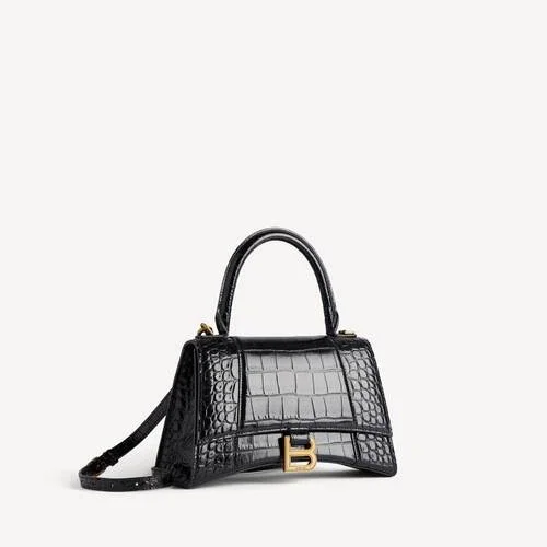 Women’s hourglass handbag small in black Women’s hourglass handbag small in black