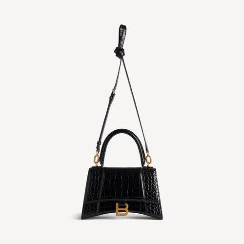 Women’s hourglass handbag small in black Women’s hourglass handbag small in black
