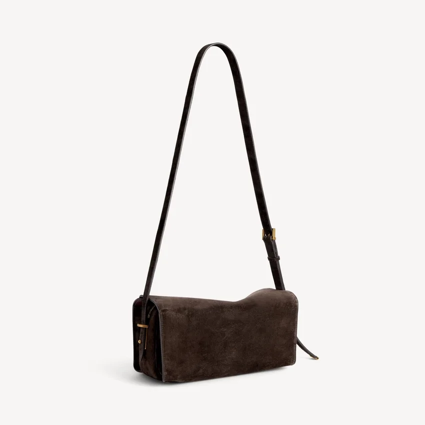 Women’s le 7 shoulder bag medium in moka Women’s le 7 shoulder bag medium in moka