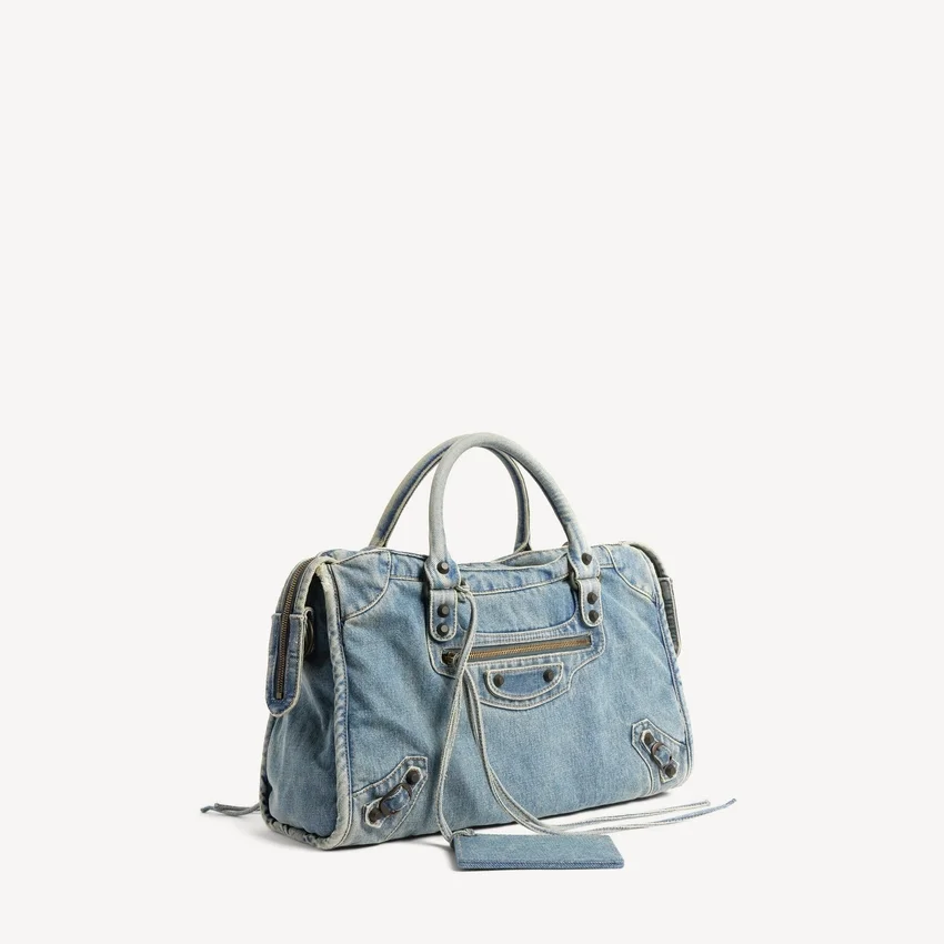 Women’s le city bag medium in blue Women’s le city bag medium in blue