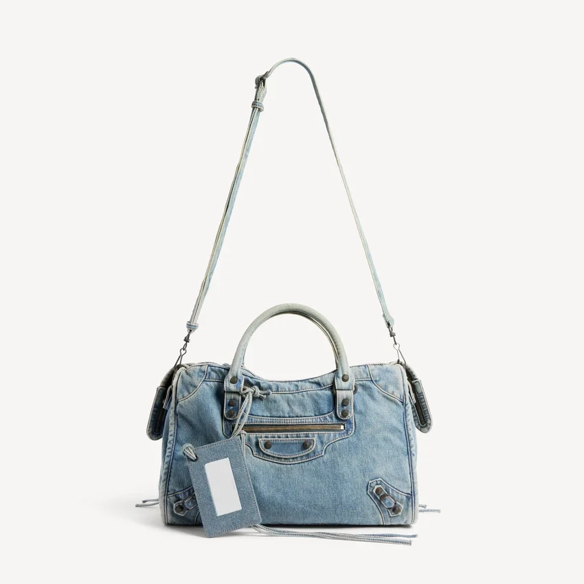 Women’s le city bag medium in blue Women’s le city bag medium in blue