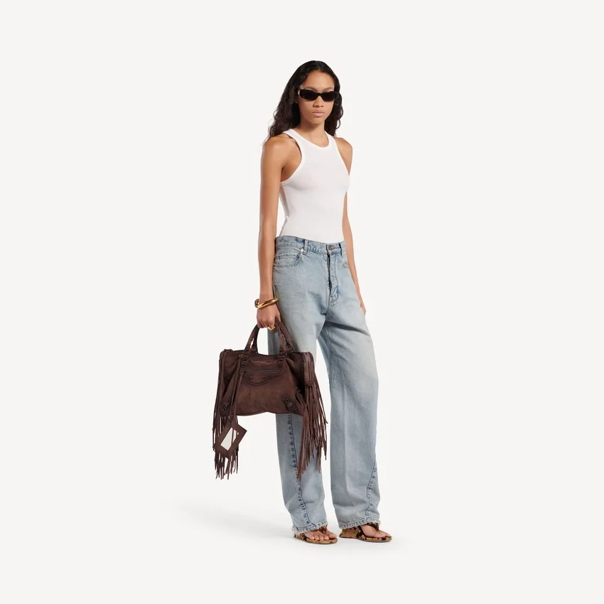 Women’s le city bag medium in light espresso Women’s le city bag medium in light espresso