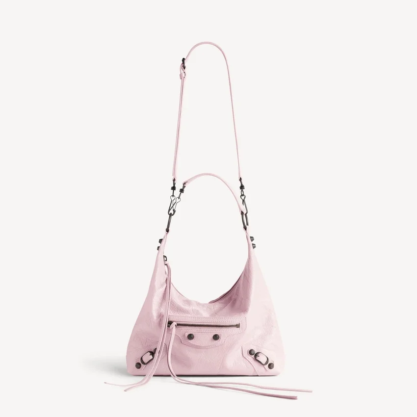 Women’s le city hobo bag small in petal pink Women’s le city hobo bag small in petal pink