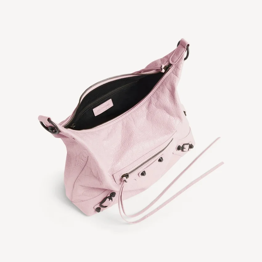 Women’s le city hobo bag small in petal pink Women’s le city hobo bag small in petal pink