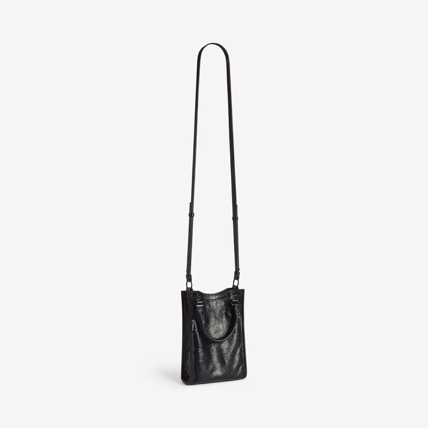 Women’s le city tote phone holder in black Women’s le city tote phone holder in black