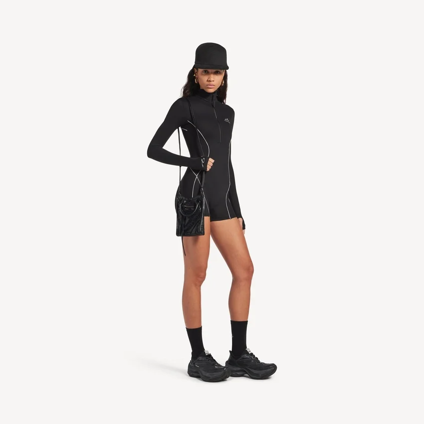 Women’s le city tote phone holder in black Women’s le city tote phone holder in black