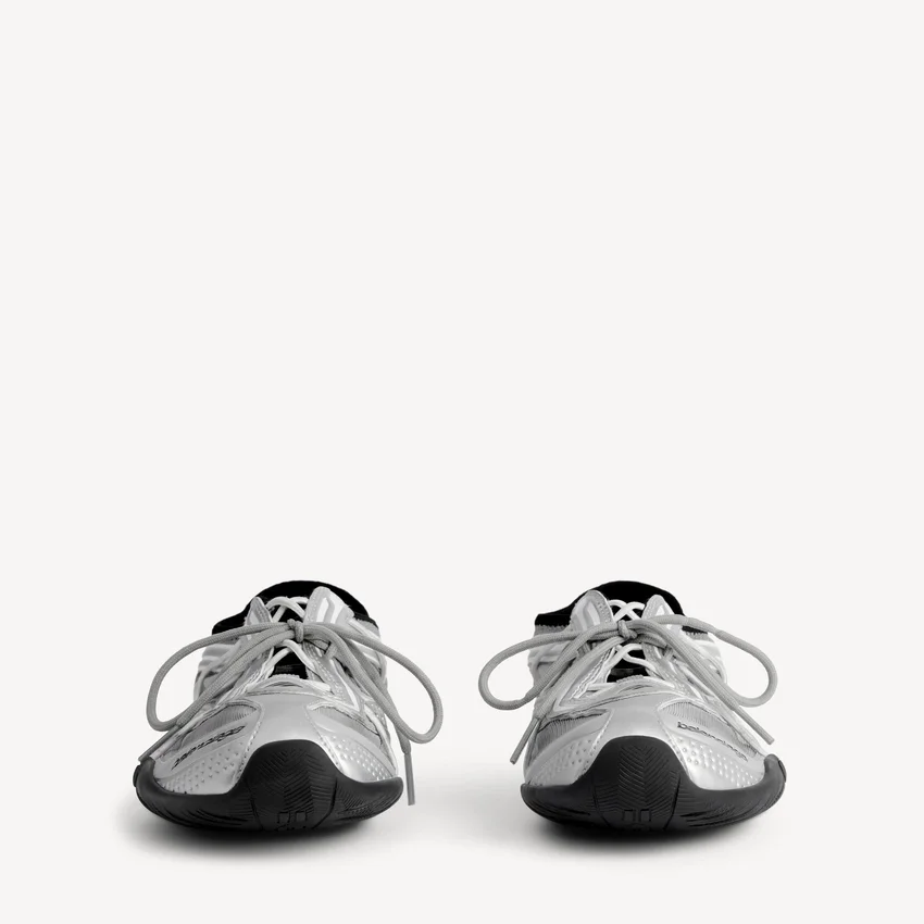 Women’s radar slip-on sneaker in grey/black/white Women’s radar slip-on sneaker in grey/black/white