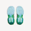 Men’s runner sneaker in grey/green/blue