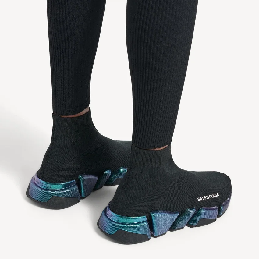 Women’s speed 2.0 iridescent sneaker in black Women’s speed 2.0 iridescent sneaker in black
